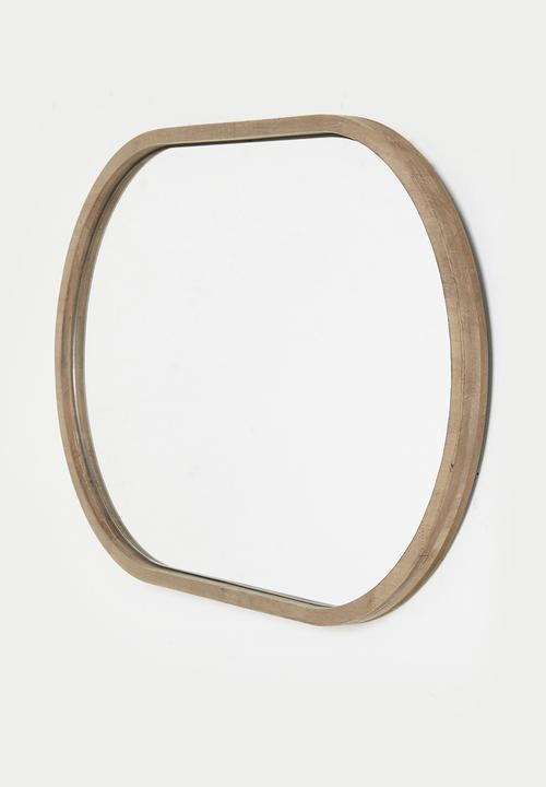 Sixth Floor - Wooden Pill Mirror