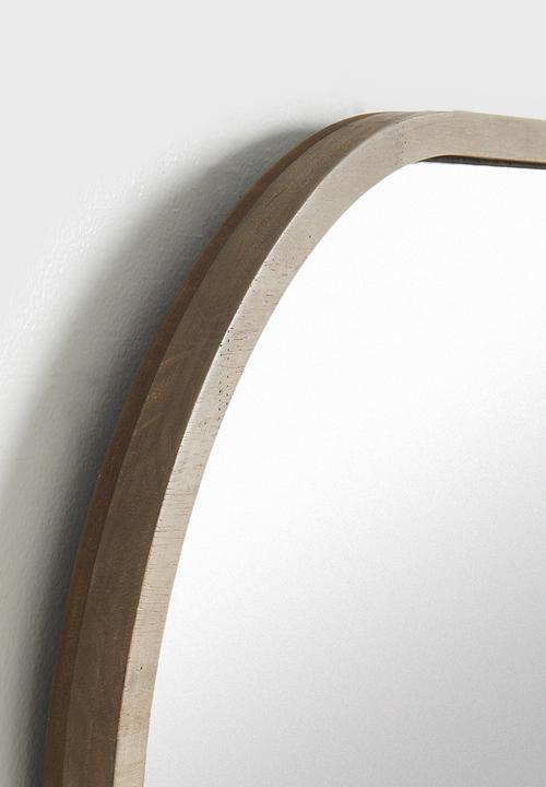 Sixth Floor - Wooden Pill Mirror