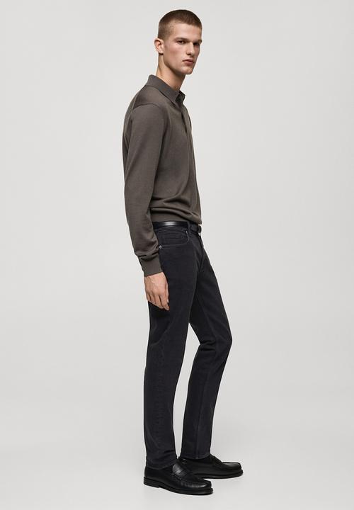MANGO - Jeans Jan  - Black Denim
