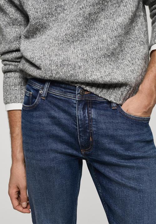 MANGO - Jeans Jan - Blue