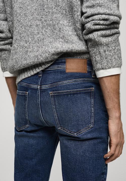 MANGO - Jeans Jan - Blue