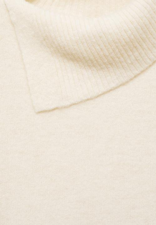 MANGO - Sweater Pulguita - Light Beige
