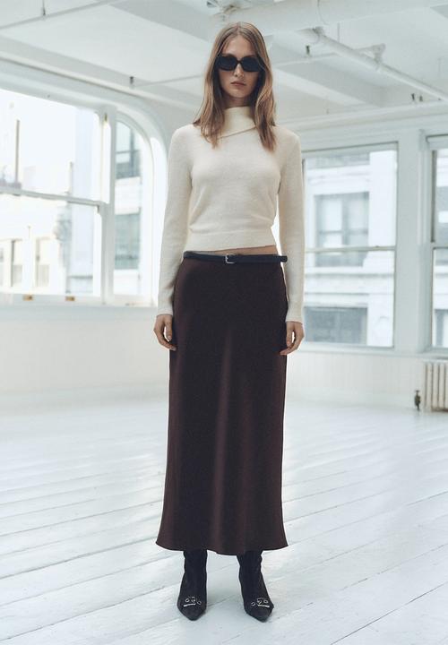 MANGO - Sweater Pulguita - Light Beige