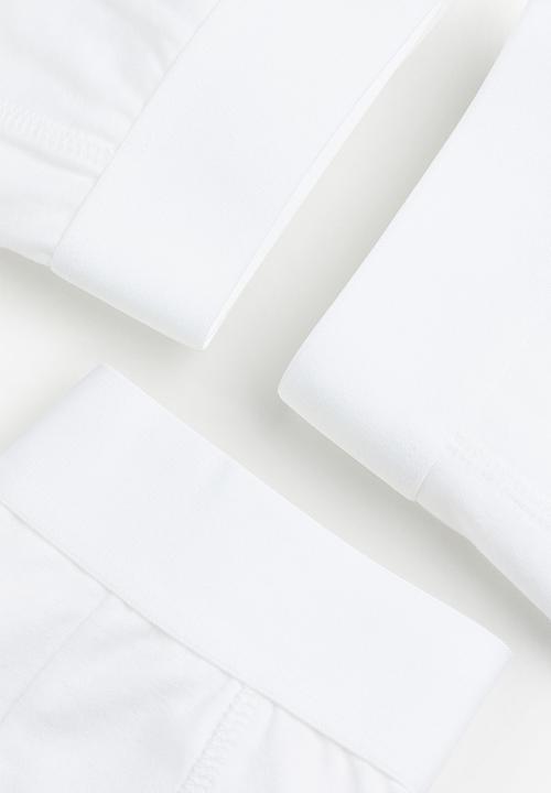 H&M - 3-Pack short trunks with lycra® - white