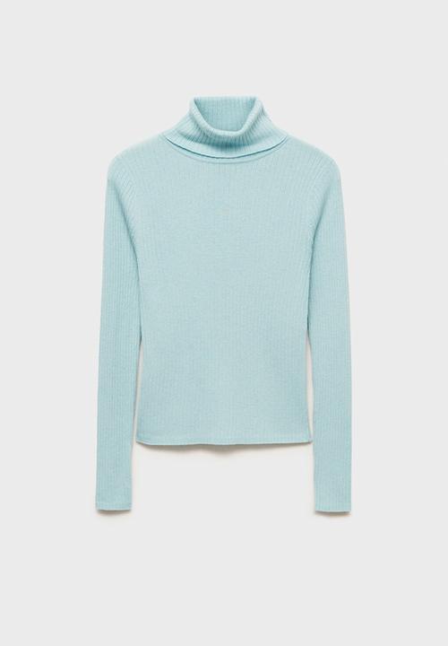 MANGO - Sweater Flurron - Turquoise