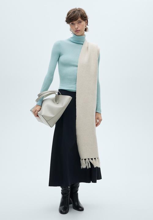 MANGO - Sweater Flurron - Turquoise