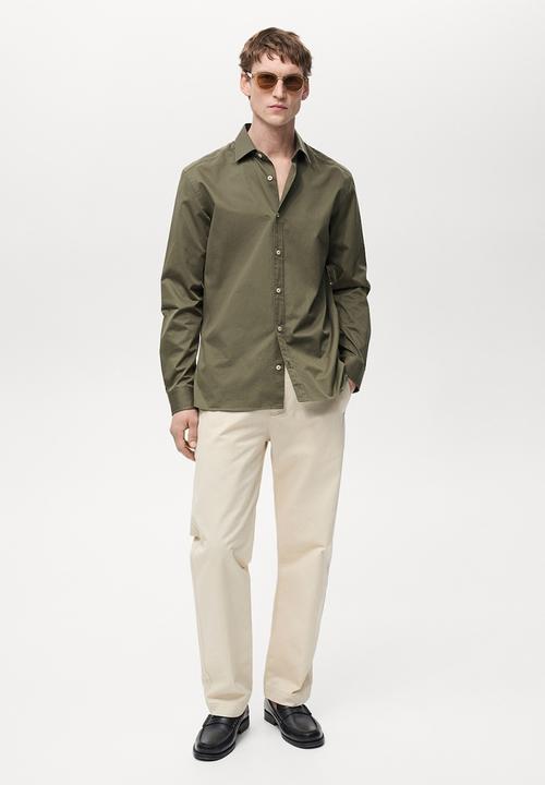 MANGO - Shirt cesare - khaki