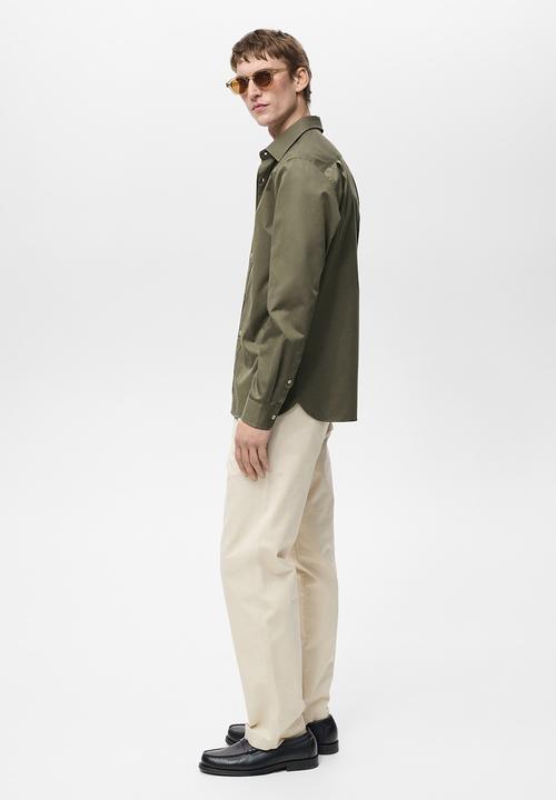 MANGO - Shirt cesare - khaki