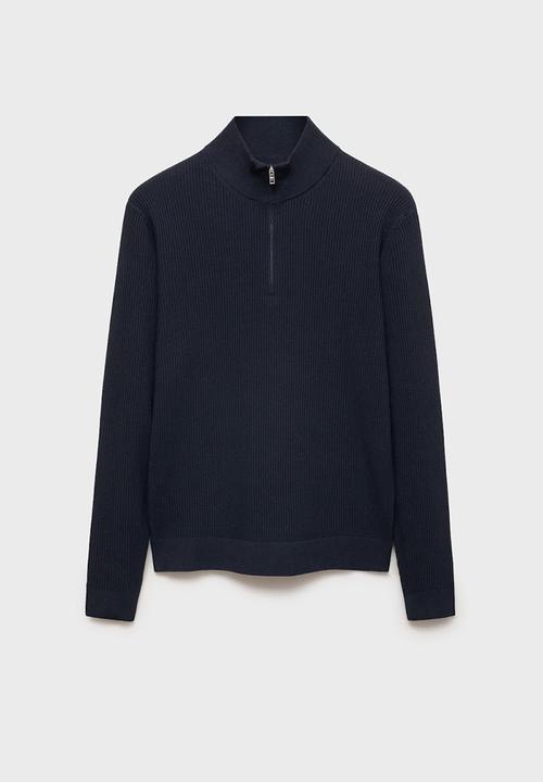 MANGO - Sweater antiguap - navy
