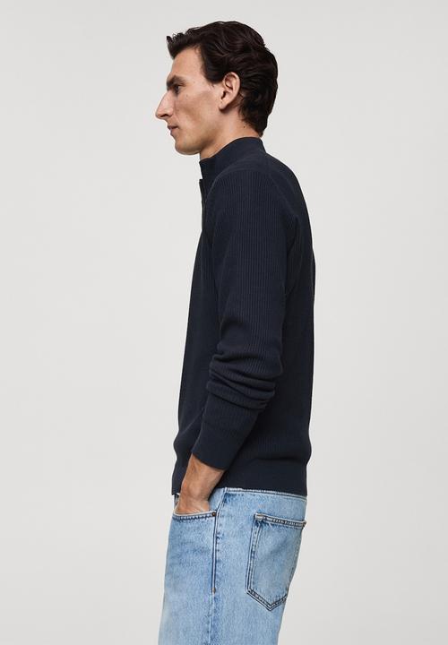 MANGO - Sweater antiguap - navy