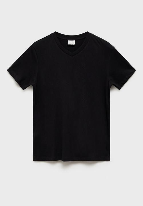MANGO - T-Shirt Chelsea - Black