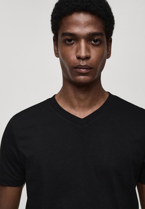 MANGO - T-Shirt Chelsea - Black