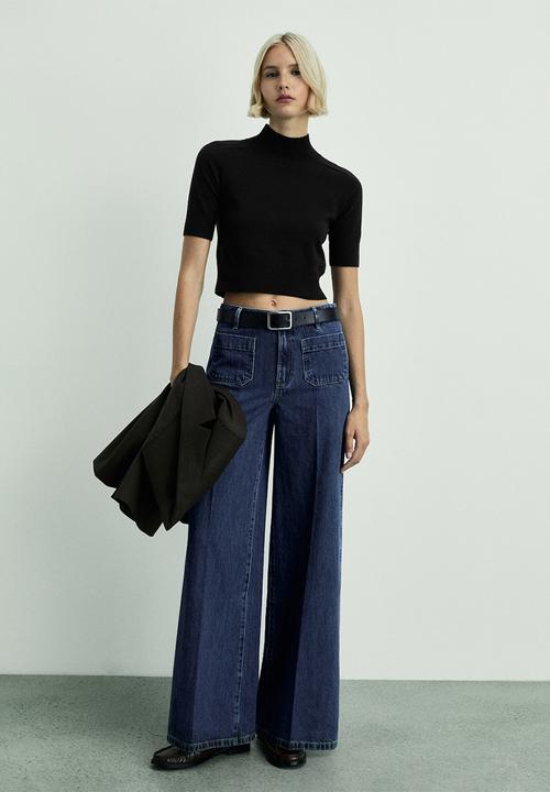MANGO - Jeans Emma - Denim Blue