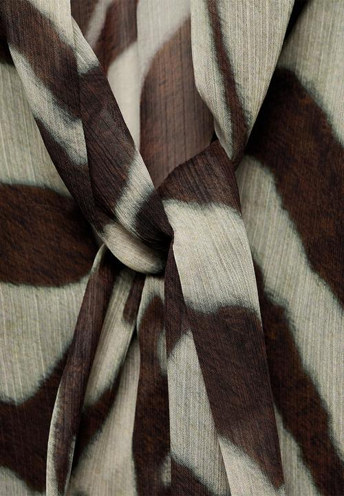 MANGO - Blouse Sonja2 - Brown