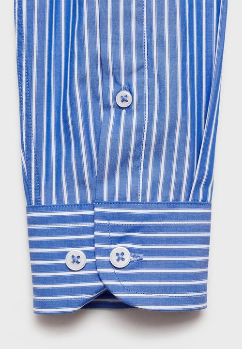MANGO - Shirt Sebas - Sky-Blue