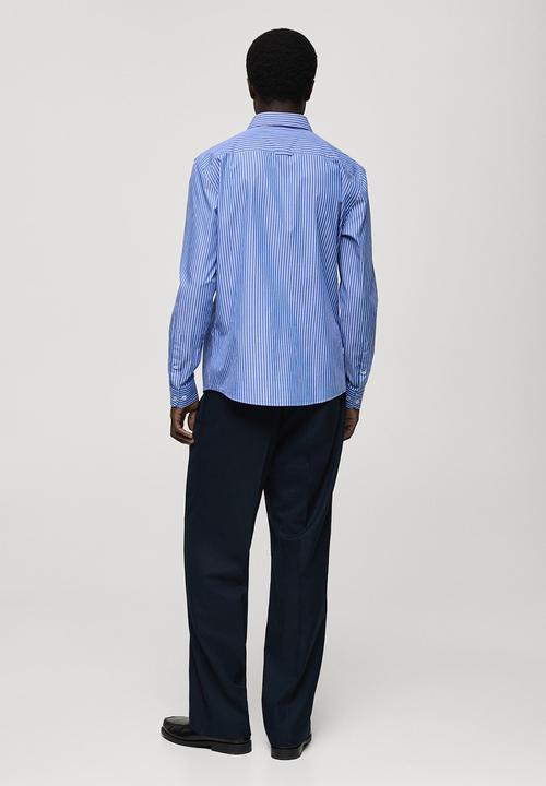 MANGO - Shirt Sebas - Sky-Blue