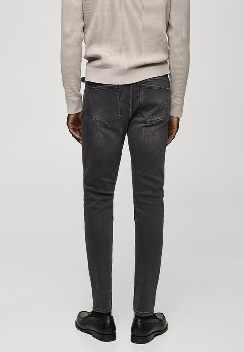 MANGO - Jeans jude - dark denim grey