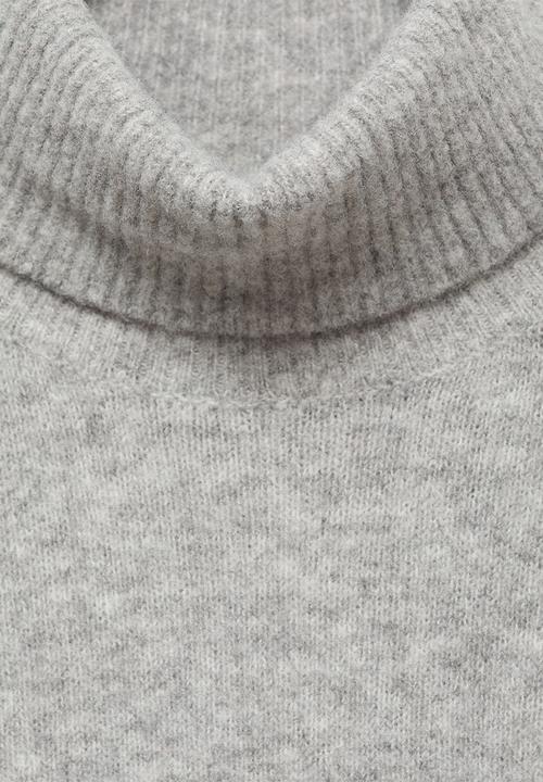 MANGO - Dress Taldote - Medium Gray