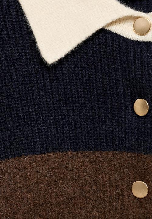 MANGO - Sweater Jama - Midnight Navy
