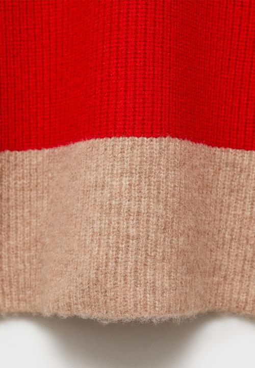 MANGO - Sweater Jama - Red