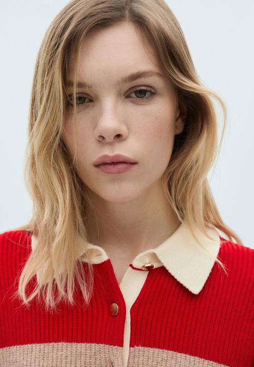 MANGO - Sweater Jama - Red