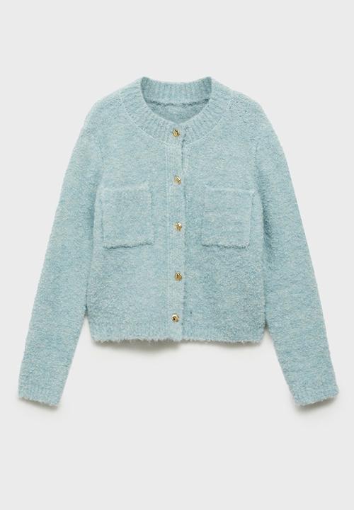 MANGO - Jacket Botijo - Mid-Blue