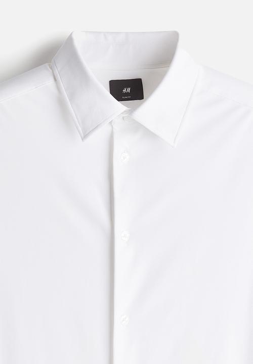 H&M - Slim fit shirt - White