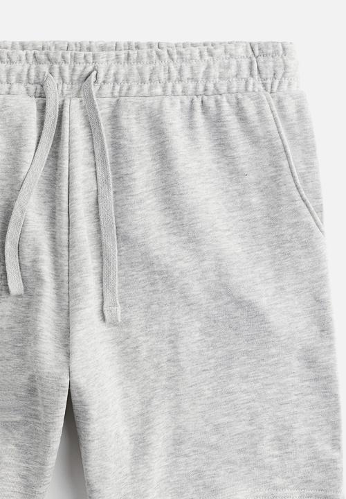 H&M - Regular fit sweatshorts - light grey marl