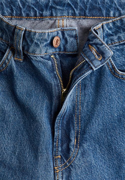 H&M - Wide ultra high jeans - denim blue