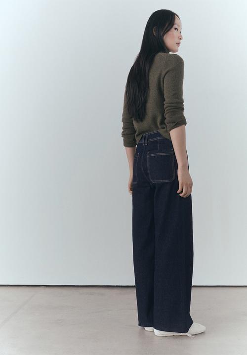 MANGO - Jeans catherin - open blue