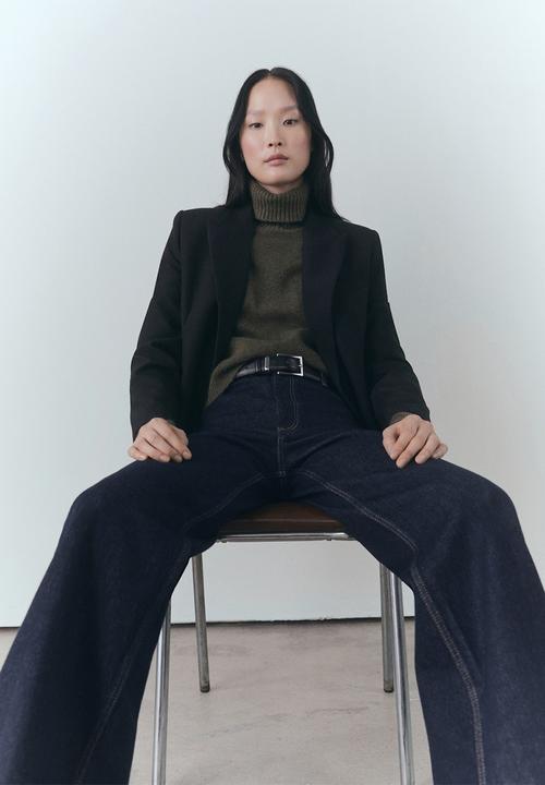 MANGO - Jeans catherin - open blue