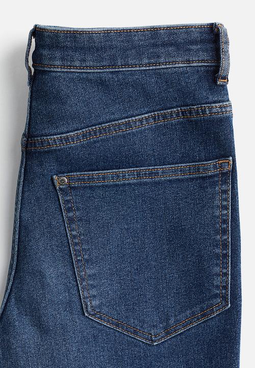 H&M - Ultra high ankle jeggings - denim blue 