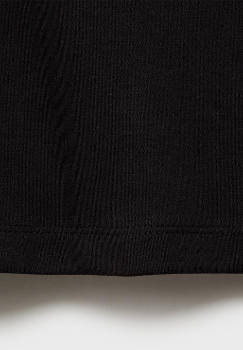 MANGO - T-Shirt Luton  - Black