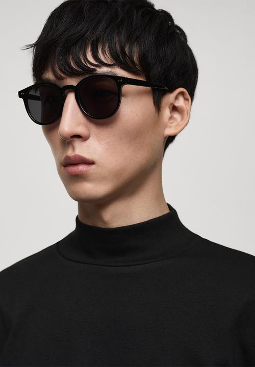 MANGO - T-Shirt Luton  - Black
