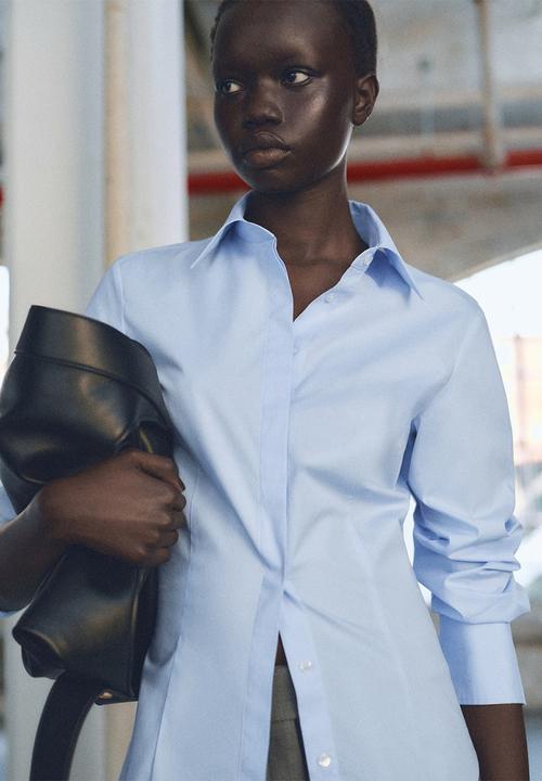 MANGO - Shirt sofia - mid-blue