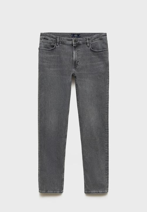 MANGO - Jeans patrick - open gray