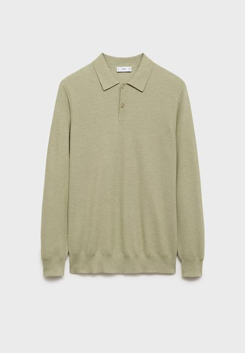 MANGO - Sweater tens - bright green