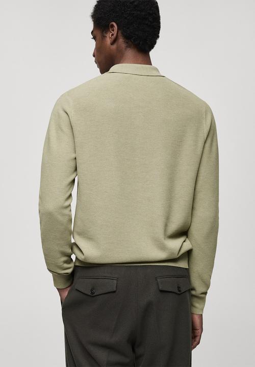 MANGO - Sweater tens - bright green