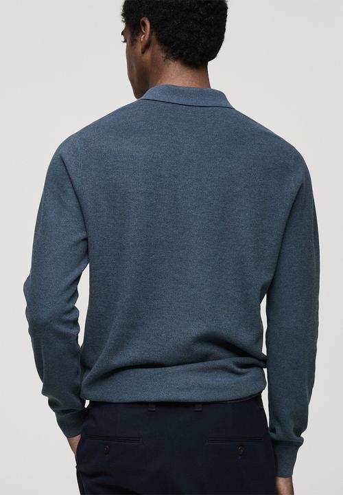 MANGO - Sweater tens - medium blue