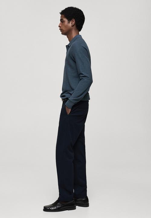 MANGO - Sweater tens - medium blue