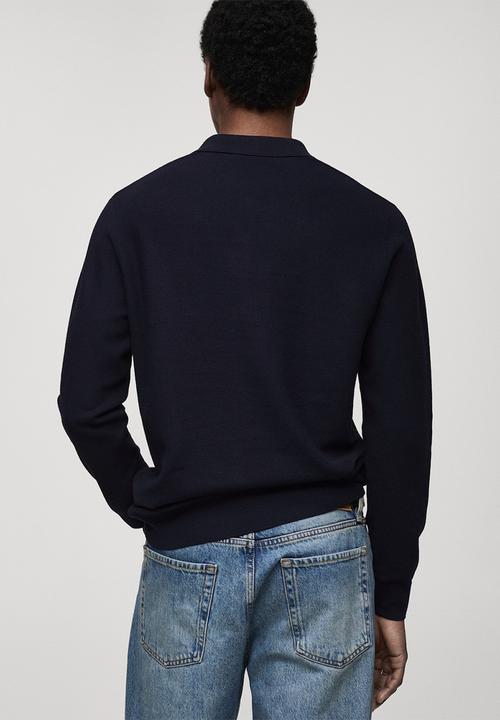 MANGO - Sweater tens  - navy