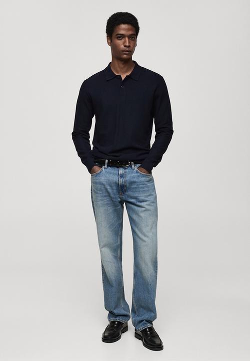 MANGO - Sweater tens  - navy