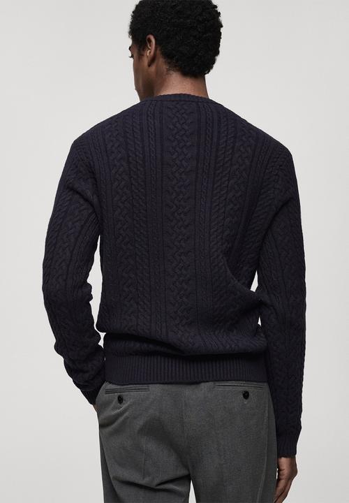 MANGO - Sweater maria - navy