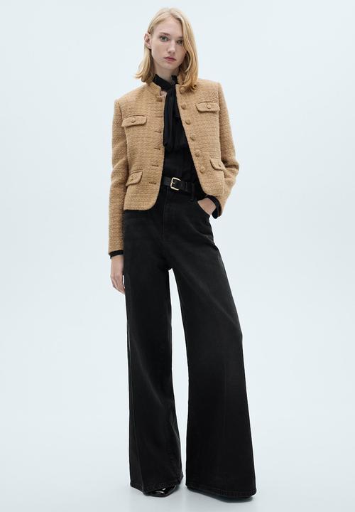 MANGO - Jacket lahti - mid-beige