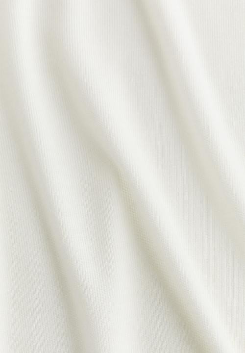 H&M - Slim fit vest top - White
