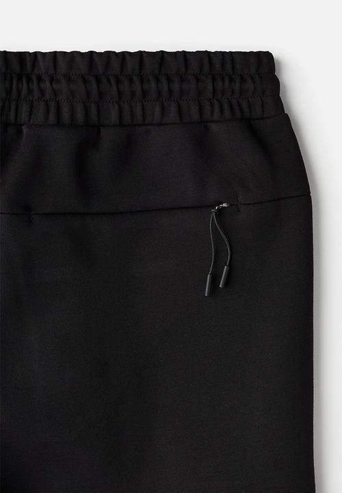 H&M - Slim fit scuba joggers - Black