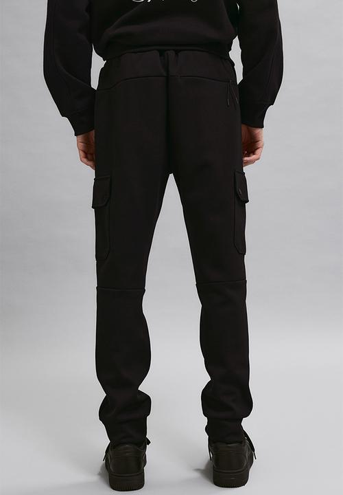 H&M - Slim fit scuba joggers - Black