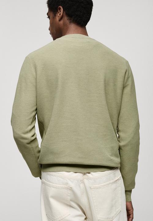 MANGO - Sweater ten - brigth green