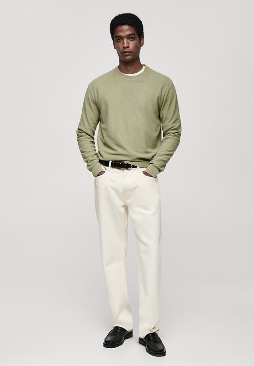 MANGO - Sweater ten - brigth green