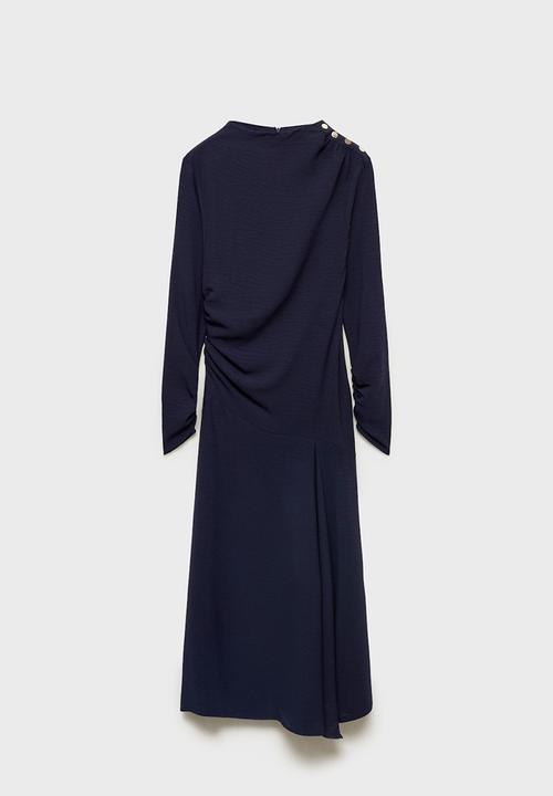MANGO - Dress toast - dark blue